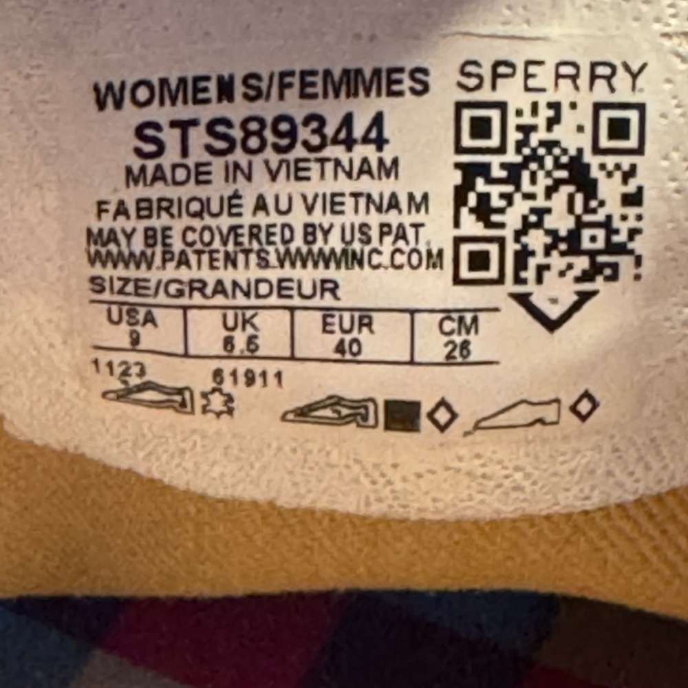 Sperry Women's Beige Tasseled Leather Slip On Comfort Flat Loafers Size 9 - Picture 12 of 12